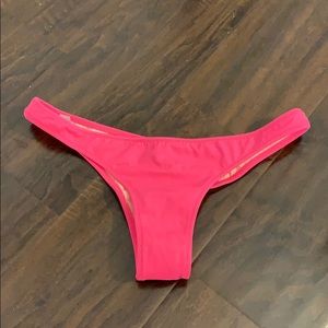 hot pink it’s bikini bottoms